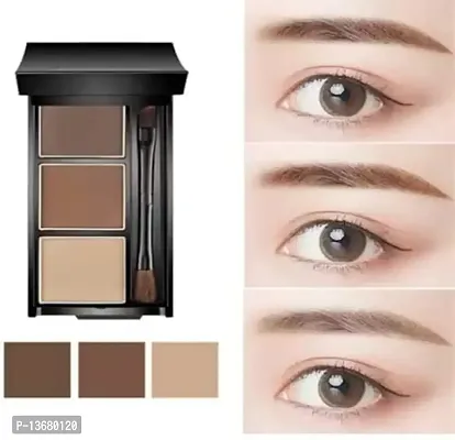 Wiffy ?Eyebrow Powder with brush Palette Eyebrow Waterproof?-thumb2