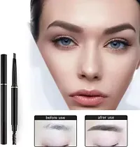 Wiffy Eye Brow Shaper Water Proof & long lasting Black Eyebrow Pencil??(BLACK)PACK OF 1-thumb3