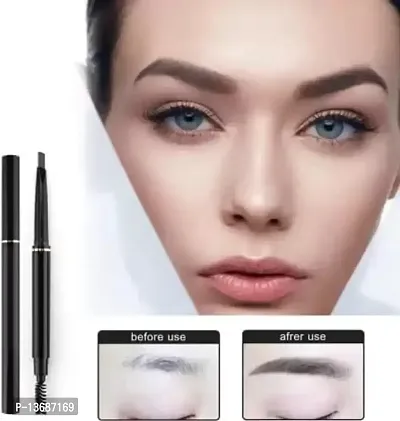 Wiffy Eye Brow Shaper Water Proof & long lasting Black Eyebrow Pencil??(BLACK)PACK OF 1-thumb4