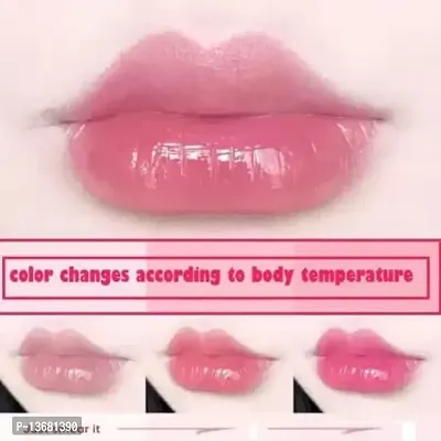 Wiffy Color Changing with Temperature Mood Lipstick Moisturizer Jelly Baby Tomato Red??(PINK, RED, 6.12 g)-thumb4