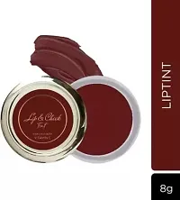 Lip Tint Waterproof Matte Filling Lip Mud MAROON??-thumb3