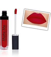 Wiffy Matte Me Non transfer Liquid Lipstick (Russian Red, 6ml) PACK OF 2-thumb3