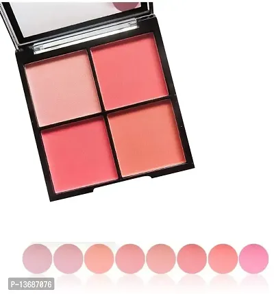 4 IN 1 COLOR BLUSHER PALETTE FOR MAKE UP