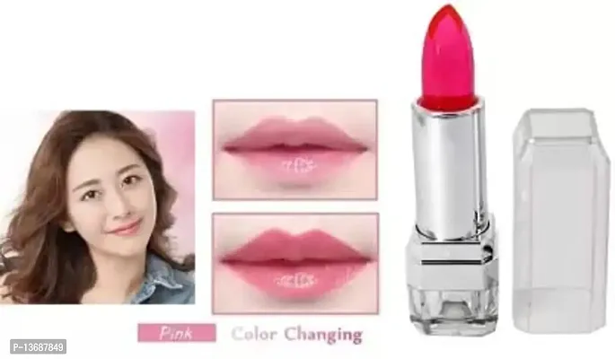 ?NEW PINK COLOR CHANGING JELLY LIPSTICK FOR WOMEN??