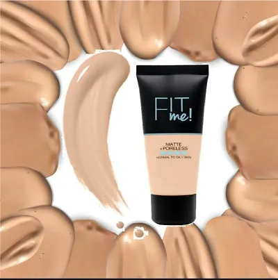 Fit Me Foundation Liquid Foundation Tube All Skin Type