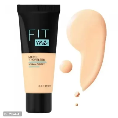 MATTE+PORELESS OIL FREE MAKEUP LIQUID FOUNDATION TUBE FOUNDATION FOUNDATION FOR GIRLS AND WOMEN BEST FOUNDATION MAKEUP