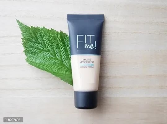 BEST MAKEUP FOUNDATION  Fit Me Matte+ Poreless Liquid Tube Foundation Natural