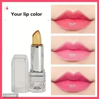 crystal transparent color changing jelly moisturizing lipstick