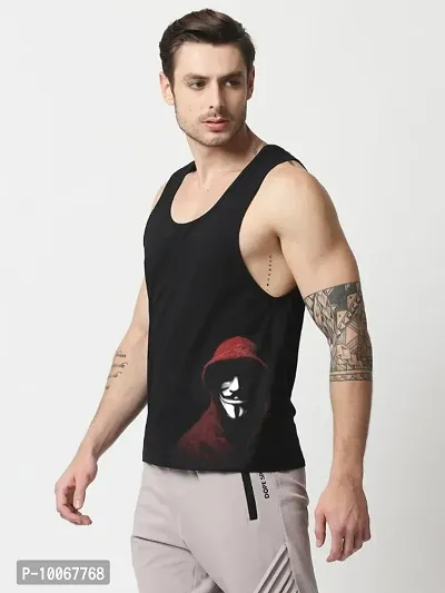 Trendy Cotton Gym Vest for Men-thumb0