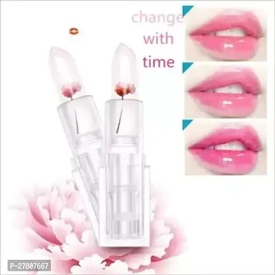 New Waterproof Flower Lipstick Jelly Flower Transparent Color Changing Lipstick-thumb3