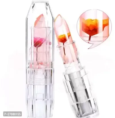 Waterproof Jelly Flower Transparent Color Changing Lipsticknbsp;-thumb0