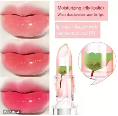 nbsp;Green Flower Jelly Color Changing Lipsticknbsp;-thumb3