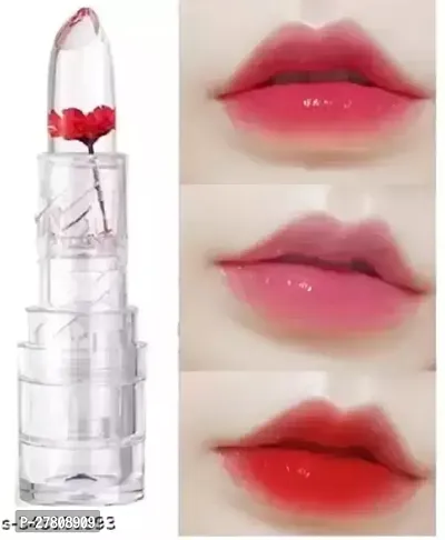 Crystal Flower Jelly Lipstick PH Clear Temperature Color