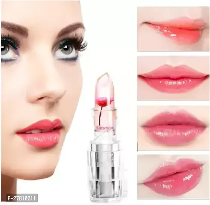 Jelly Flower Color Changing Lipstick Moisturizer flower gel lipstick