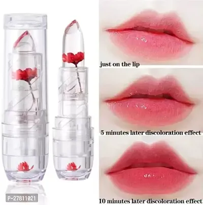 Long Lasting Flower Lip Gloss Crystal Jelly Lipstick