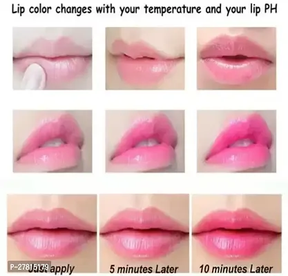 Flower Jelly Color Changing Lipstick Tinted Lip Balm Magic Lipsticknbsp;-thumb3