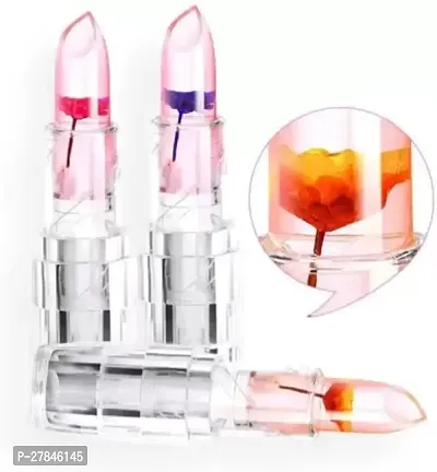 Flower Jelly Color Changing Lipstick Temperature Change Moisturizer-thumb0