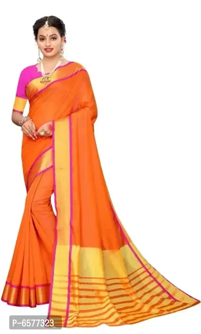 Art Silk Jacquard Saree with Blouse piece