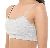 Trendy Cotton Strapless Tube Top Sports Bra For Girls-thumb2