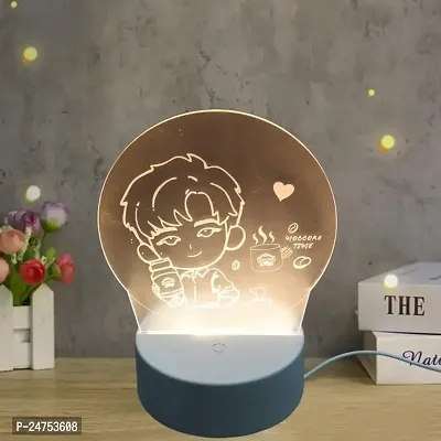 3D LED Night Light Desk LAMP Lighting LAMP Practical 3D Night Light Creative Dream Sleep LED Desk LAMP Bedroom Bedside Light-thumb5