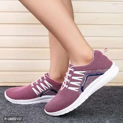 Stylish Purple PU Self Design Lifestyle Shoes For Men