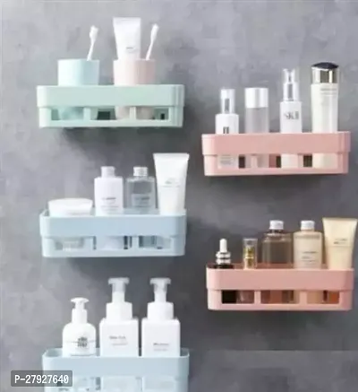 Wall Mount Bathroom Shelf And Rack