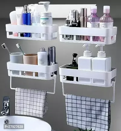 Bathroom Accessories Bathroom Rack Bathroom Shelf Organizer 4 Pack Bath Shelf