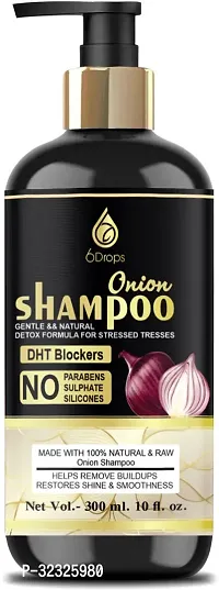 6DROPS Nourish Your Hair with Premium Onion Shampoo 300ml-thumb0