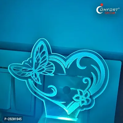 Modern 3D Illusion Seven Color Changing Lamp
