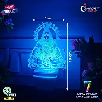 Mahakal Mahadev Bholenath 3 D Illusion LED Night Table Lamp-thumb3