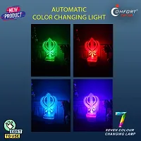 Sikh 3 D Illusion LED Night Table Lamp-thumb1