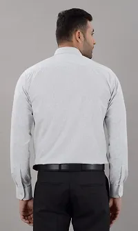 VILLAIN Cotton Small Checks Full Sleeves Regular Fit Formal Shirt-thumb2