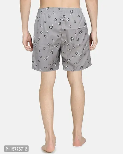 Classic Cotton Blend Printed Boxer For Men-thumb2