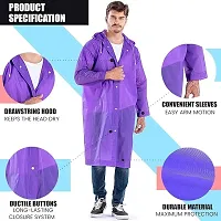 VILLAIN Solid Men  Women Raincoat-thumb2