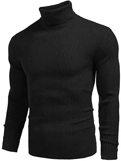 Beautiful Woolen High Neck Sweaters For Men