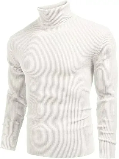 Beautiful Woolen High Neck Sweaters For Men