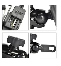 X-Grip Bike Phone Holder with Mobile Charger Version 2 for All Bikes Scooters-thumb3