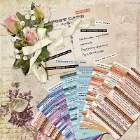 8 Sheet 406 pcs Qoute Sticker for Books Creative Ways to Use Scrapbook Stickers in Your Journalinghellip;-thumb2