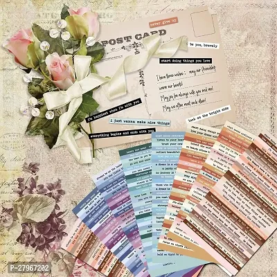 8 Sheet 406 pcs Qoute Sticker for Books Creative Ways to Use Scrapbook Stickers in Your Journalinghellip;-thumb3
