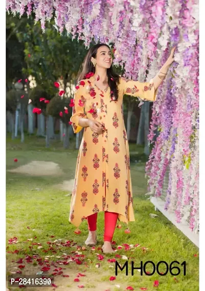 Beautiful Cotton Printed Kurta For Women-thumb0