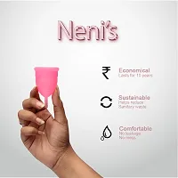 Reusable Menstrual cup for Women  Small Szie-thumb3