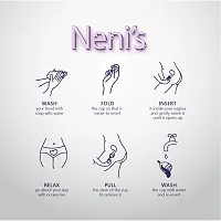 Neni's Menstrual cup for Women  Medium Szie-thumb2