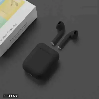 Lichen Black Bluetooth Earbuds headset Bluetooth Bluetooth Headset  (Black, True Wireless)-thumb0