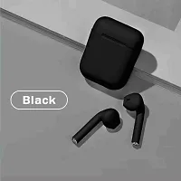 Lichen Black Bluetooth Earbuds headset Bluetooth Bluetooth Headset  (Black, True Wireless)-thumb1