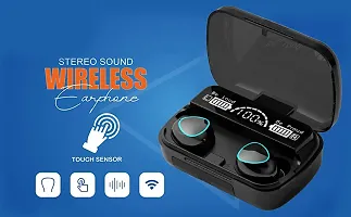 Lichen M10 WIRELESS EARBUDS Original Stereo Deep Bass Head Hands-free Headset Earbud-thumb3