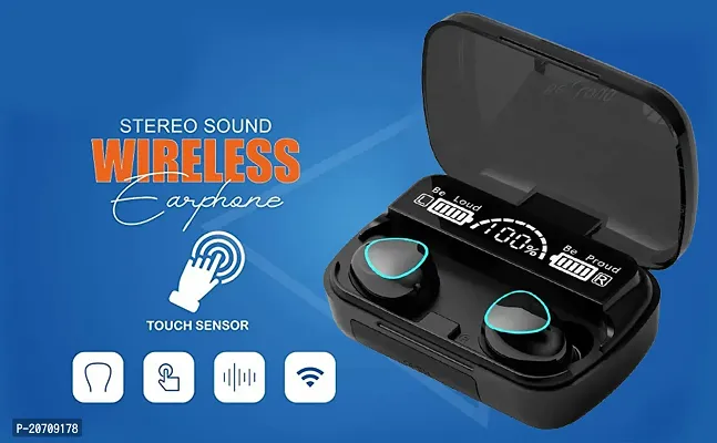 Lichen M10 WIRELESS EARBUDS Original Stereo Deep Bass Head Hands-free Headset Earbud-thumb4
