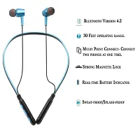 Lichen best Bluetooth Wireless Neackband In High Sound And Bass Bluetooth Headset Assorted In The Ear-thumb3