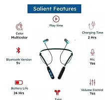 Lichen  Wireless Bluetooth Neckband in Ear Headphone Stereo Headset with Mic-thumb2