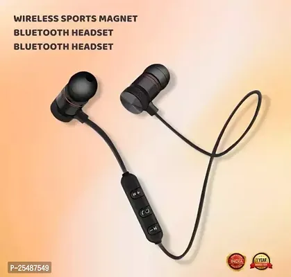 Lichen Wireless Sports Bluetooth Magnet Earphone Hand-Free High Quality in Low Price-thumb0