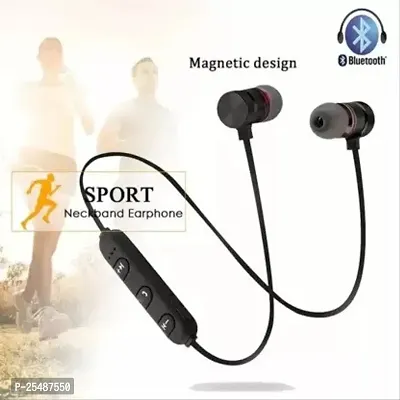 Lichen Wireless Sports Bluetooth Magnet Earphone Hand-Free Headphone Bluetooth Gaming Headset-thumb0